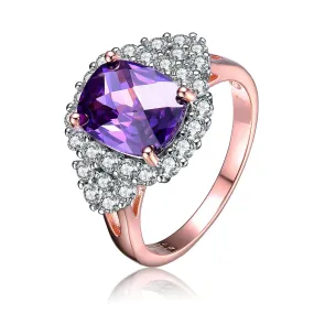 La Scène Amethyst Cocktail Ring