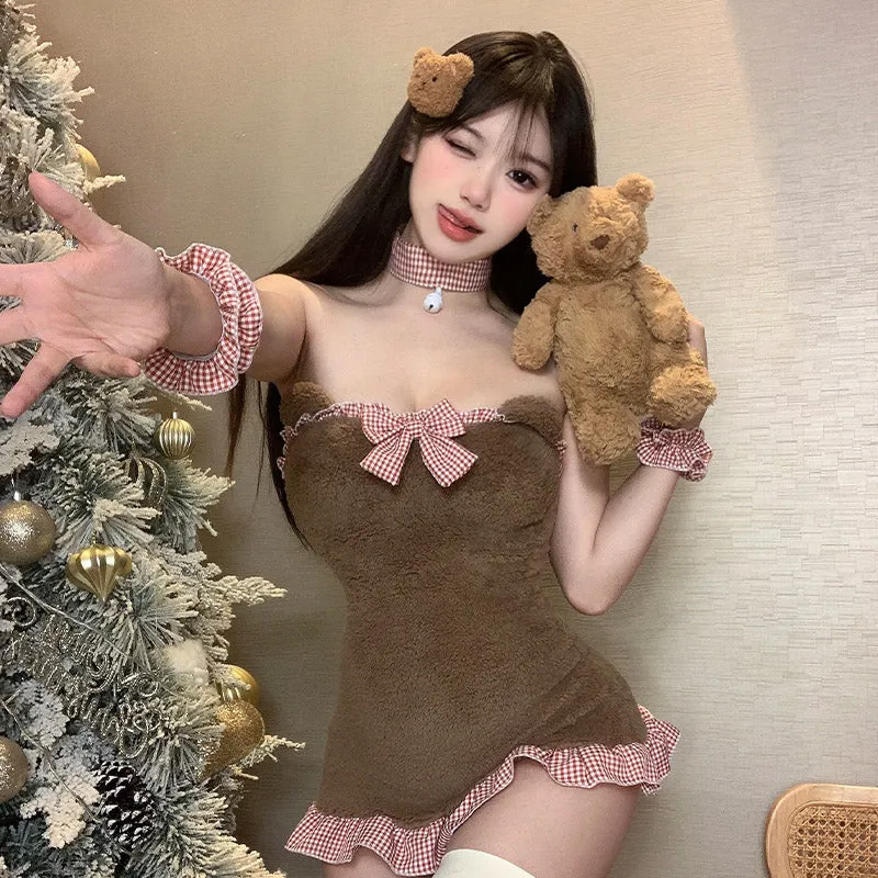 lovingocean M-570 Bear-style bandeau dress