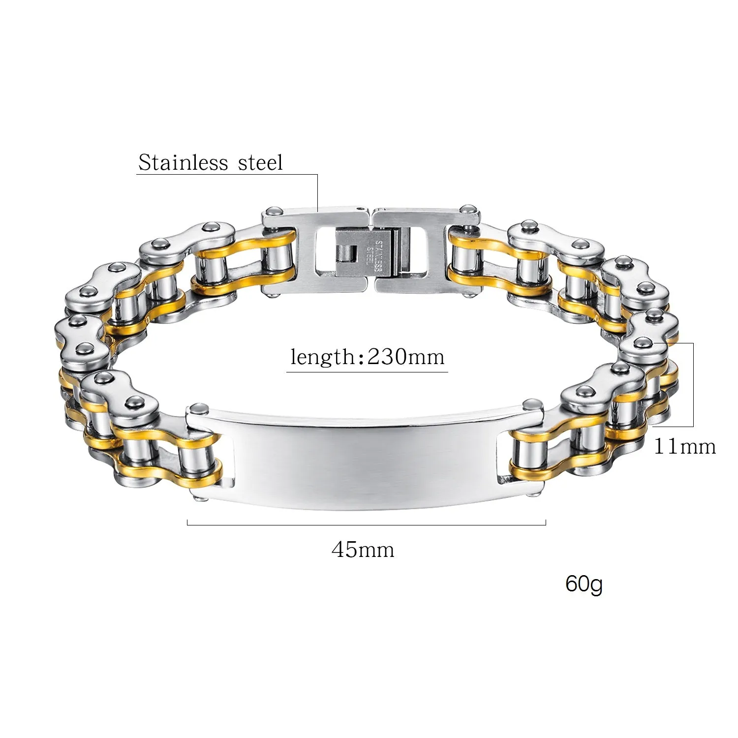 Men's Fashion Customized Bracelet