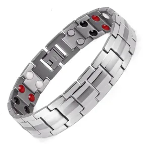 Men's Healing Magnetic Titanium Bio Energy Bracelet
