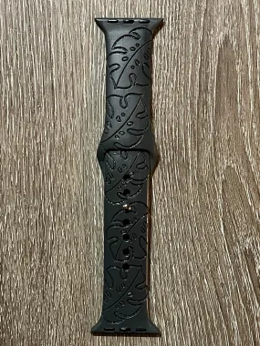 Monstera Engraved iWatch Band
