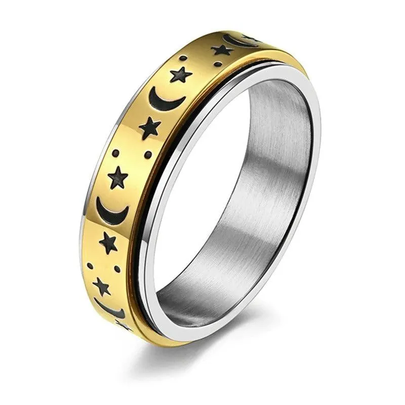 Moon Star Anti-Anxiety Ring
