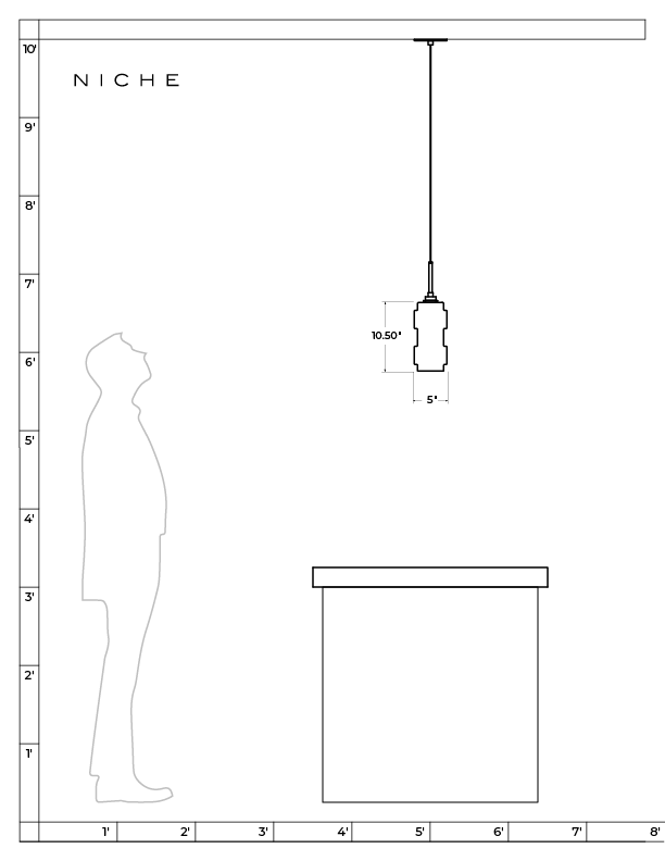 Muralla Optique Pendant Light