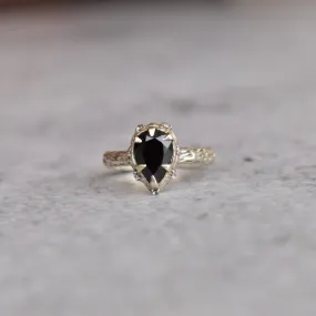 Nature's Noir - Black Onyx Ring