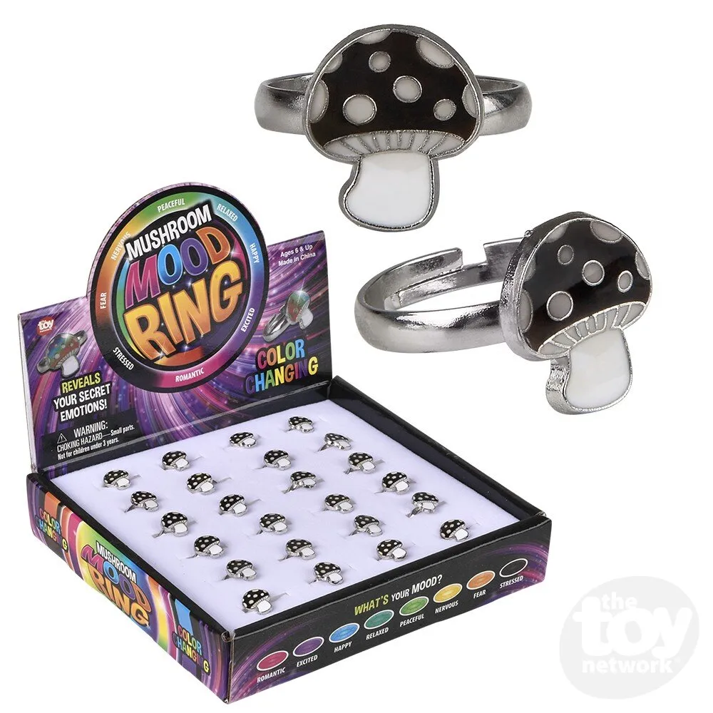 *NEW* Mushroom Mood Ring