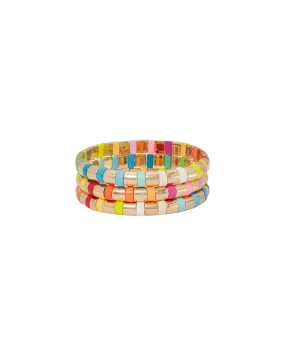Not Just Another Rainbow Trio Bracelet