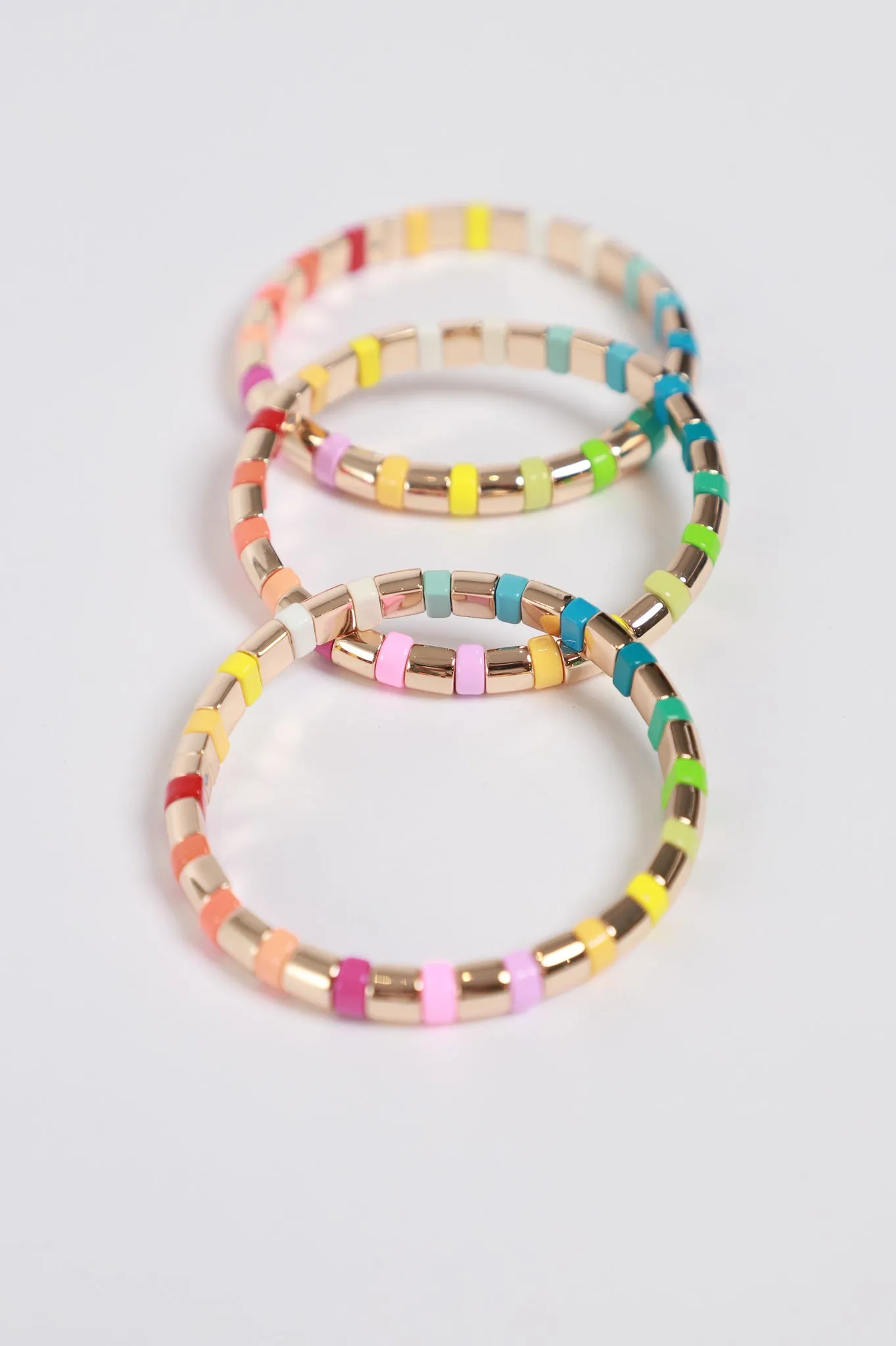 Not Just Another Rainbow Trio Bracelet