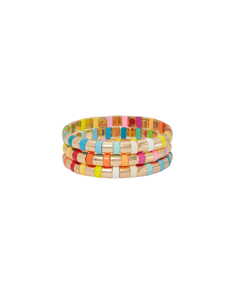Not Just Another Rainbow Trio Bracelet