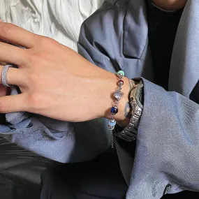 OH Solitaire Beads Bracelet