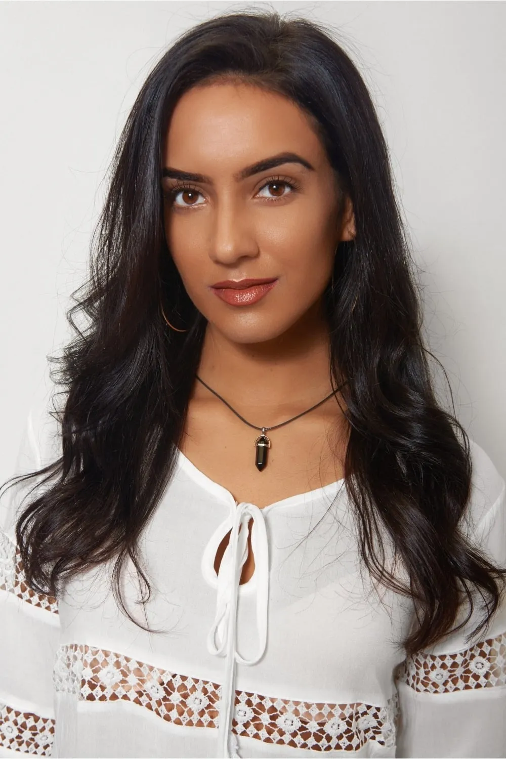 Onyx Quartz Black Necklace