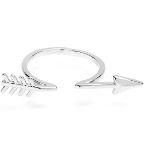 Optical Illusion Arrow Adjustable Toe Ring