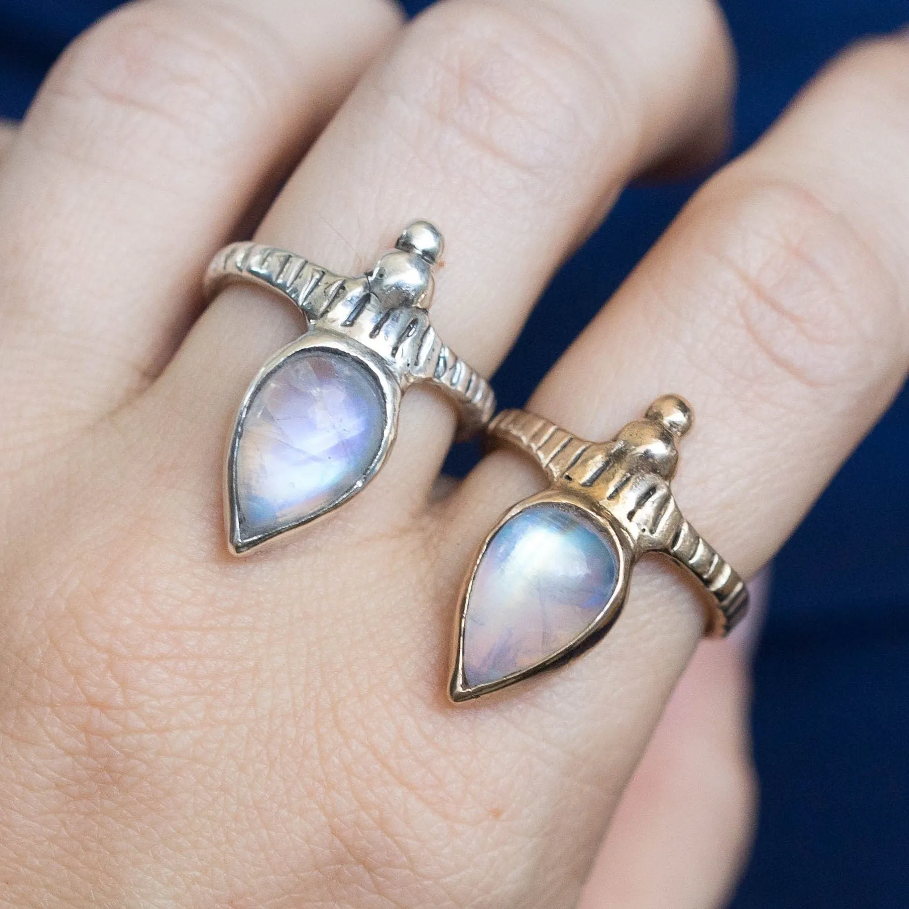 ORION Moonstone Ring- Custom