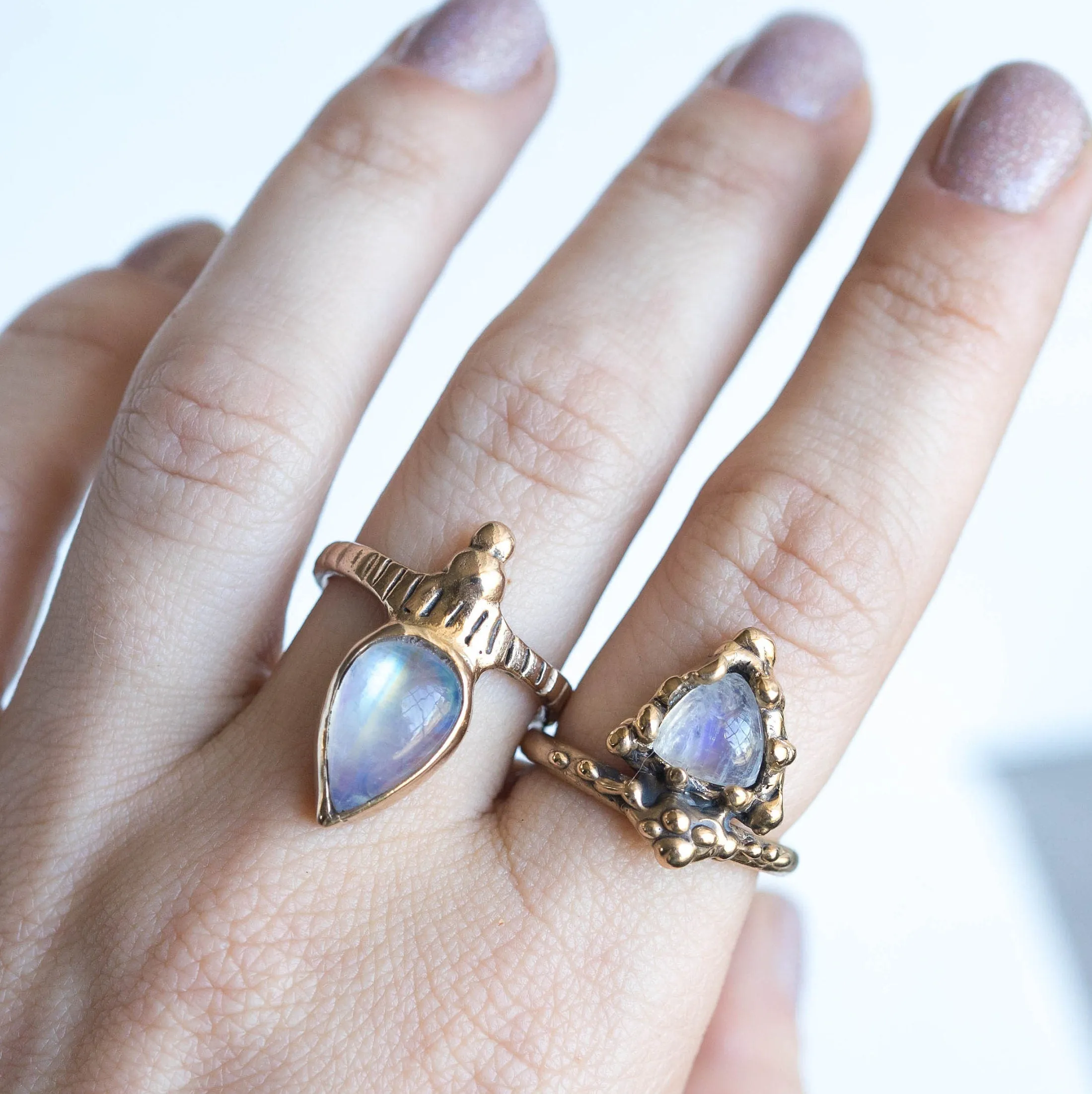 ORION Moonstone Ring- Custom