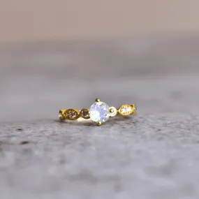 Petite Bliss - Moonstone Ring