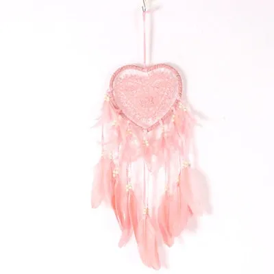 Pink Unicorn Dream Catcher Wind Chimes