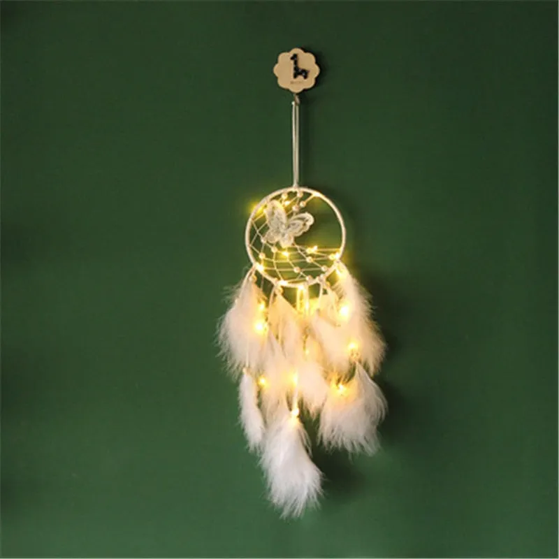 Pink Unicorn Dream Catcher Wind Chimes