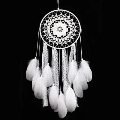 Pink Unicorn Dream Catcher Wind Chimes
