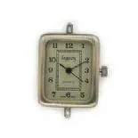 Rectangle Brass Colored Bracelet Watch Face - Final Sale