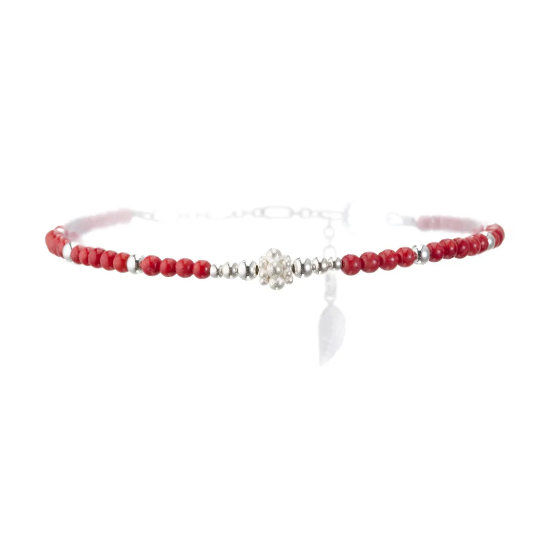 RED CORAL SPS BRACELET