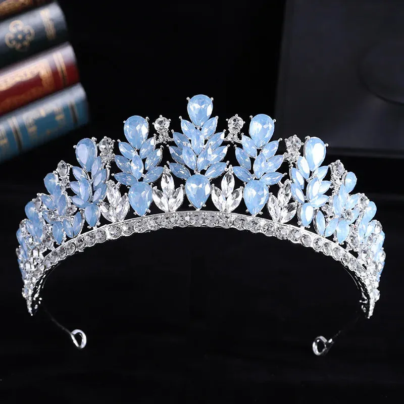 Rhinestone Crystal Hair Jewelry Accessories Tiara Party Crowns