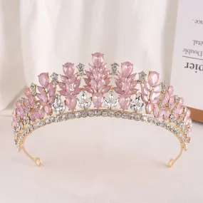 Rhinestone Crystal Hair Jewelry Accessories Tiara Party Crowns