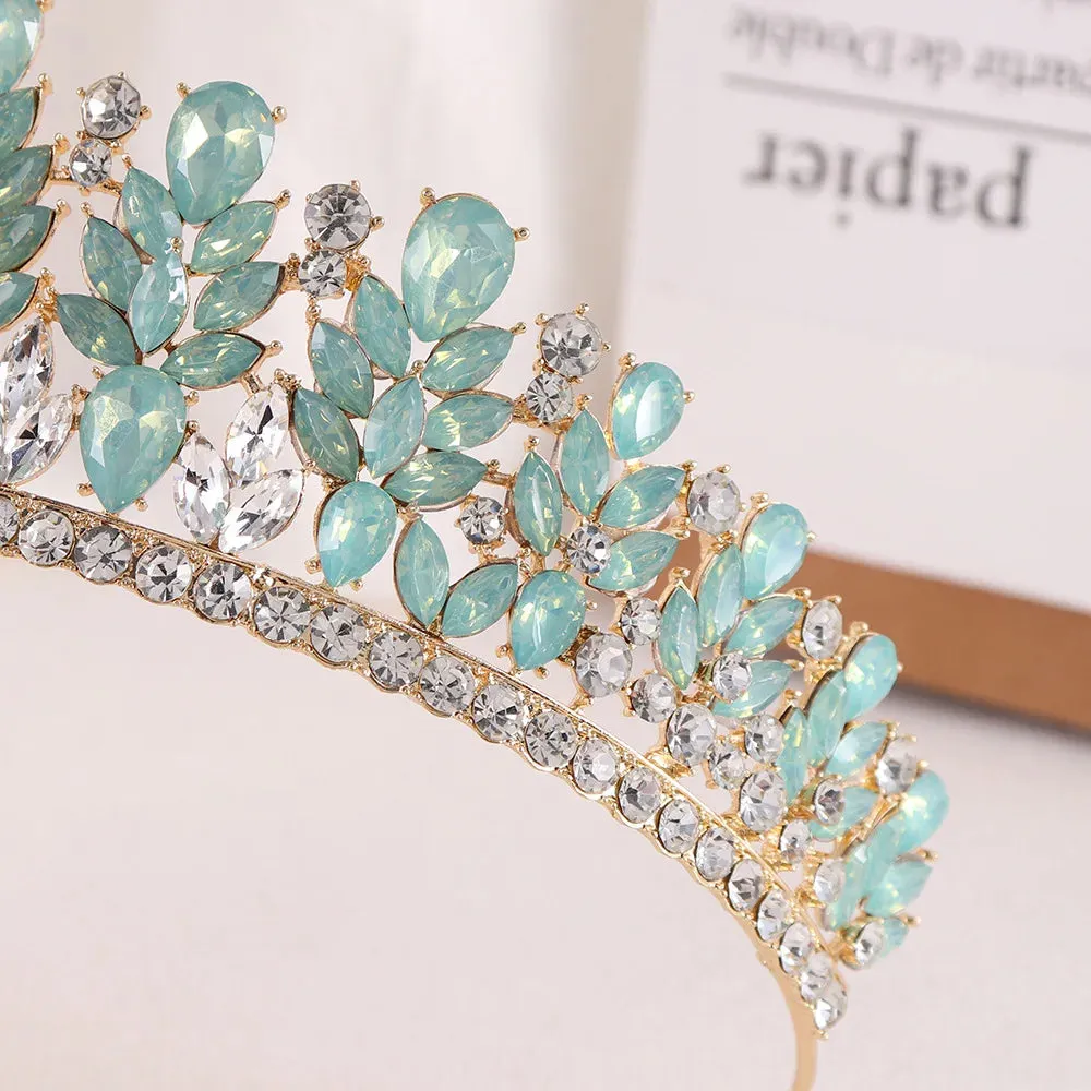 Rhinestone Crystal Hair Jewelry Accessories Tiara Party Crowns