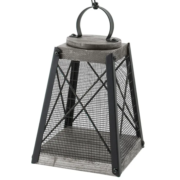 Rustic Farmhouse Wood & Mesh Nyjer® Seed Feeder