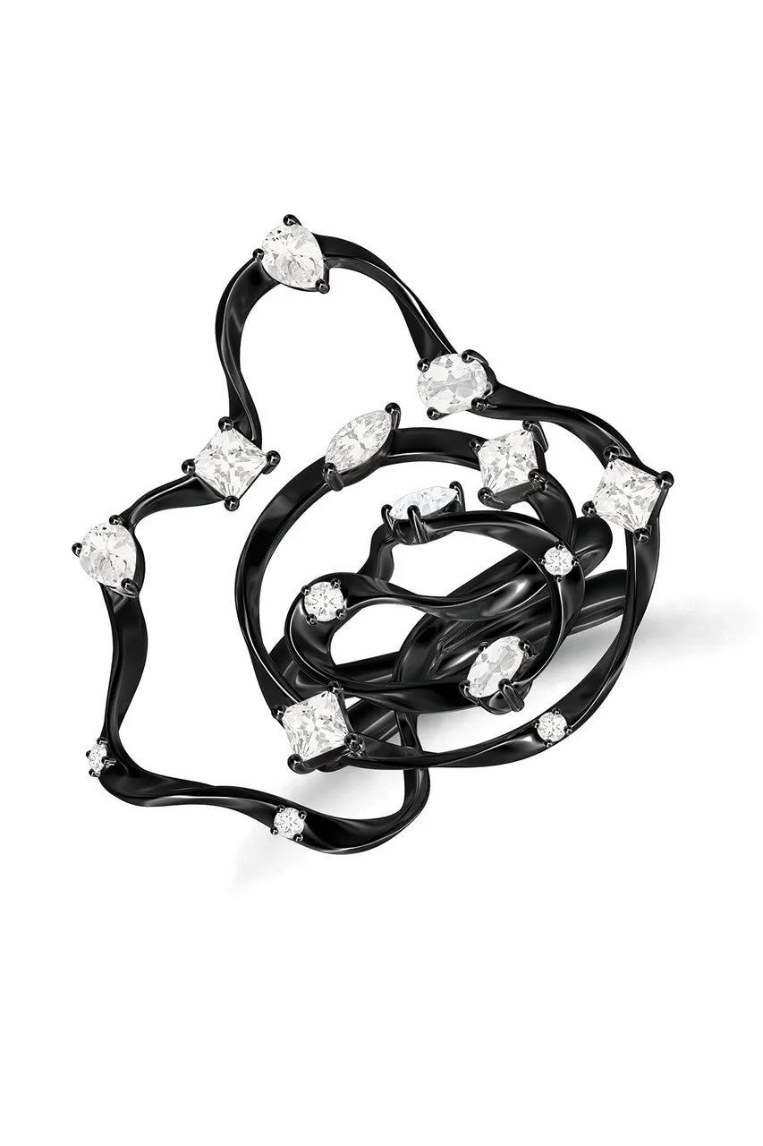 Sakura Dispersed White Topaz Cocktail Ring