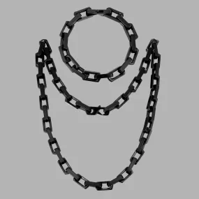 SAMSON Chain 2 pc. Set Black - 10mm