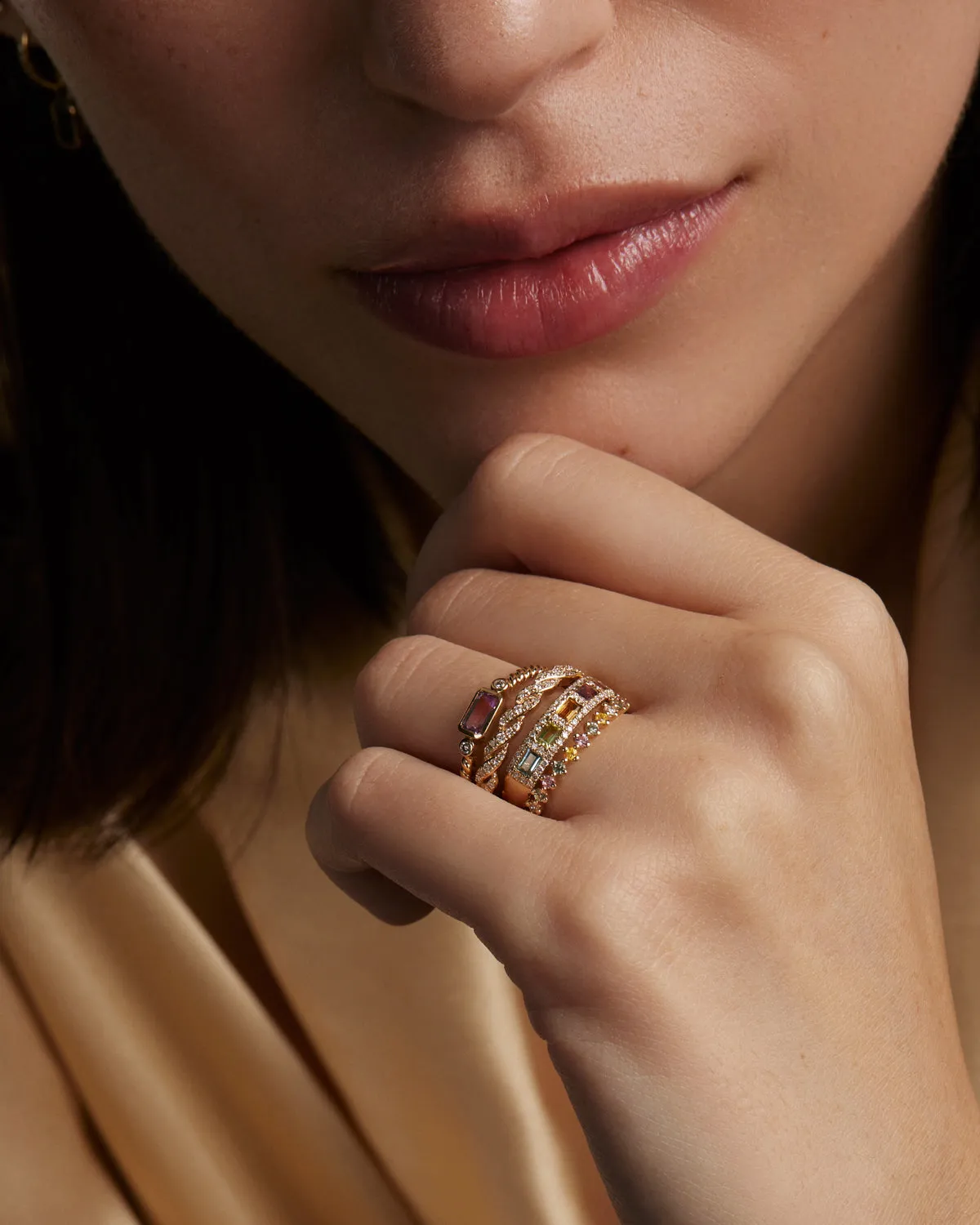 Sapphire & Diamond Ring