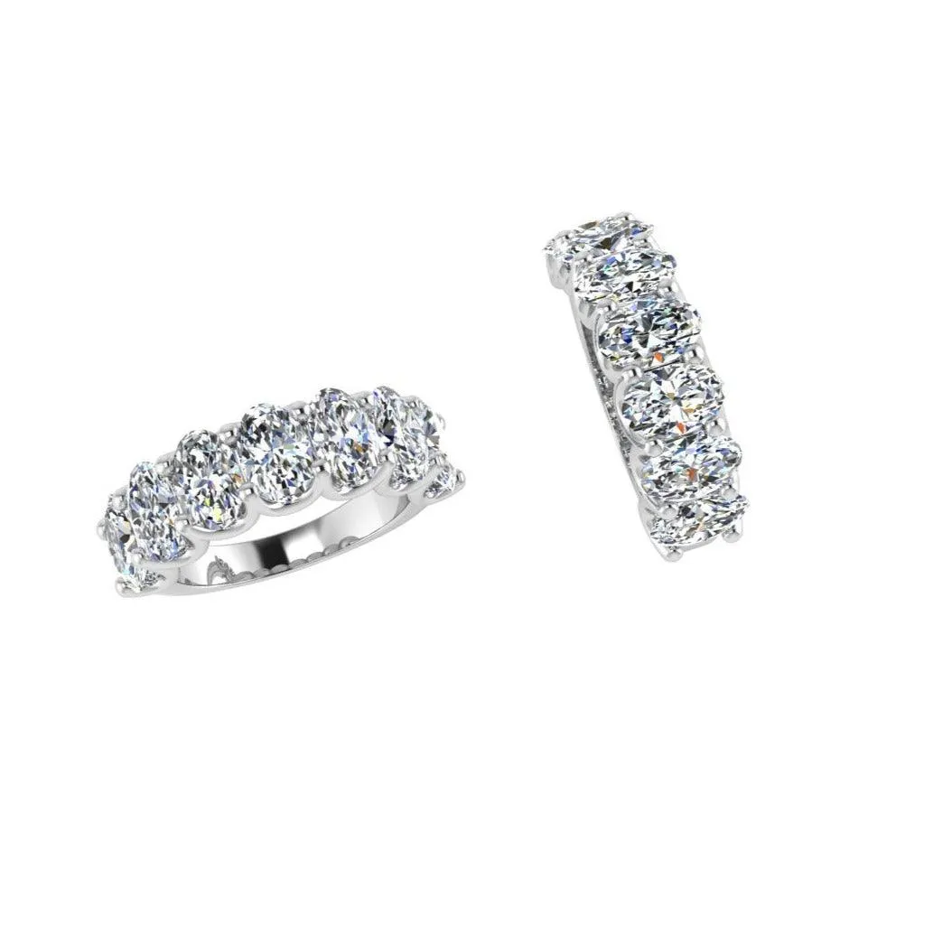 Seven Stone Diamond Ring U-prong
