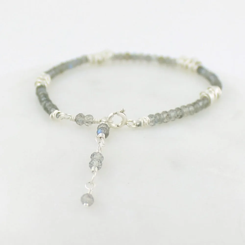Silver Twist Stacking Bracelet