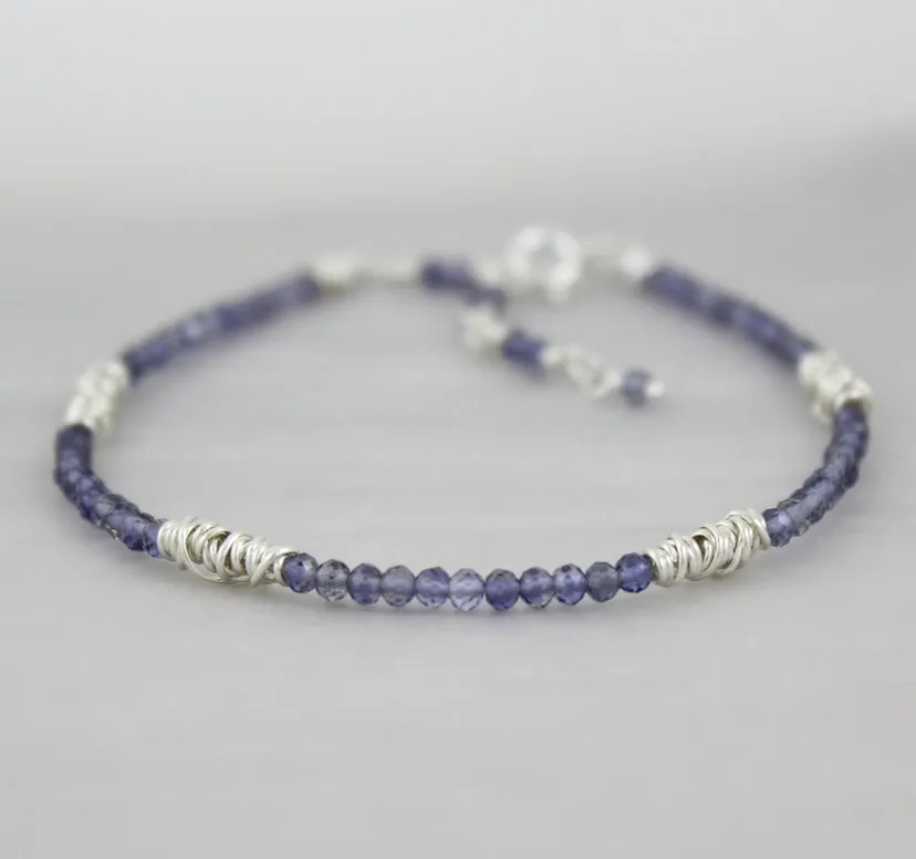 Silver Twist Stacking Bracelet