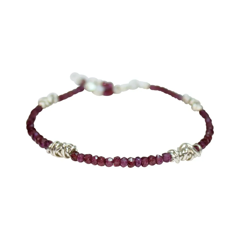 Silver Twist Stacking Bracelet
