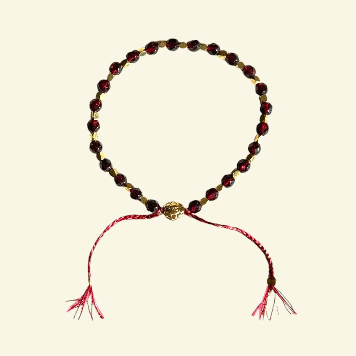 smr | red garnet | Signature Collection bracelet