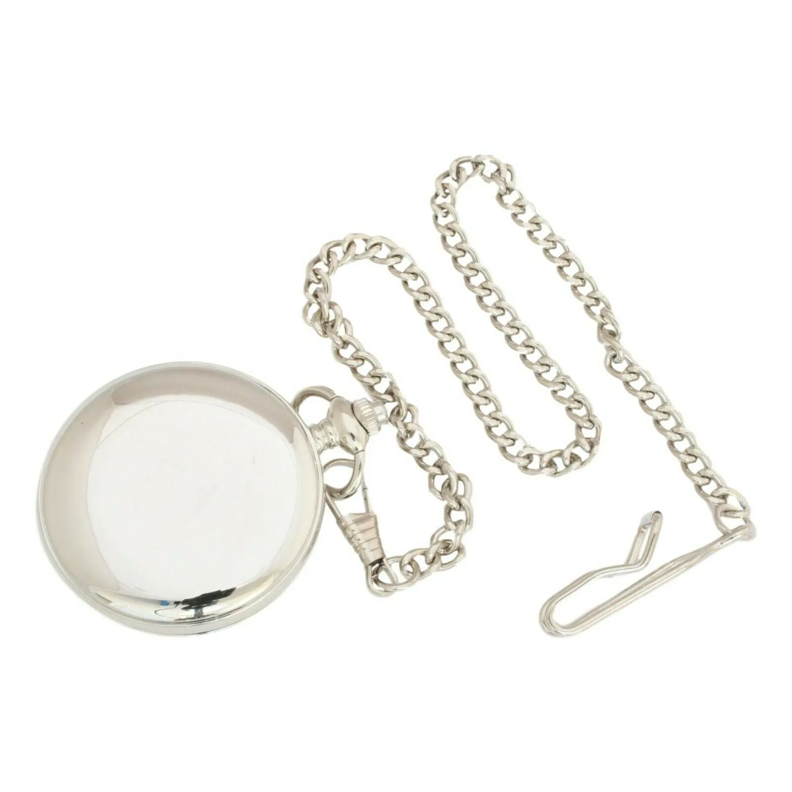 Spaniel Head Engraved Pocket Watch