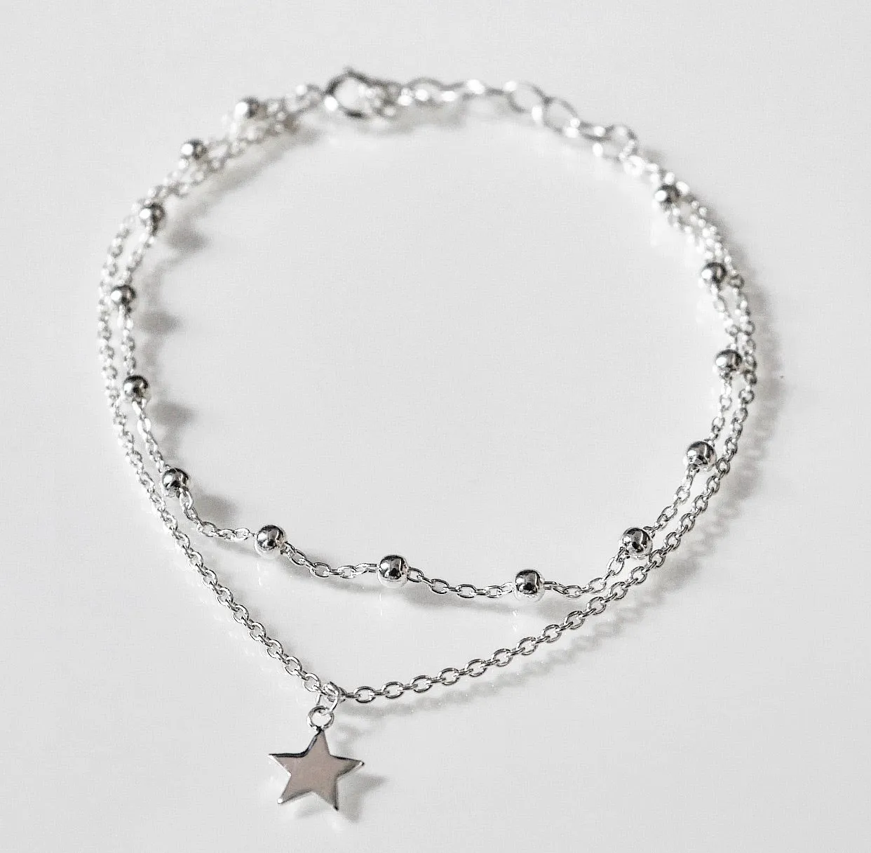 Star Double Chain Bracelet