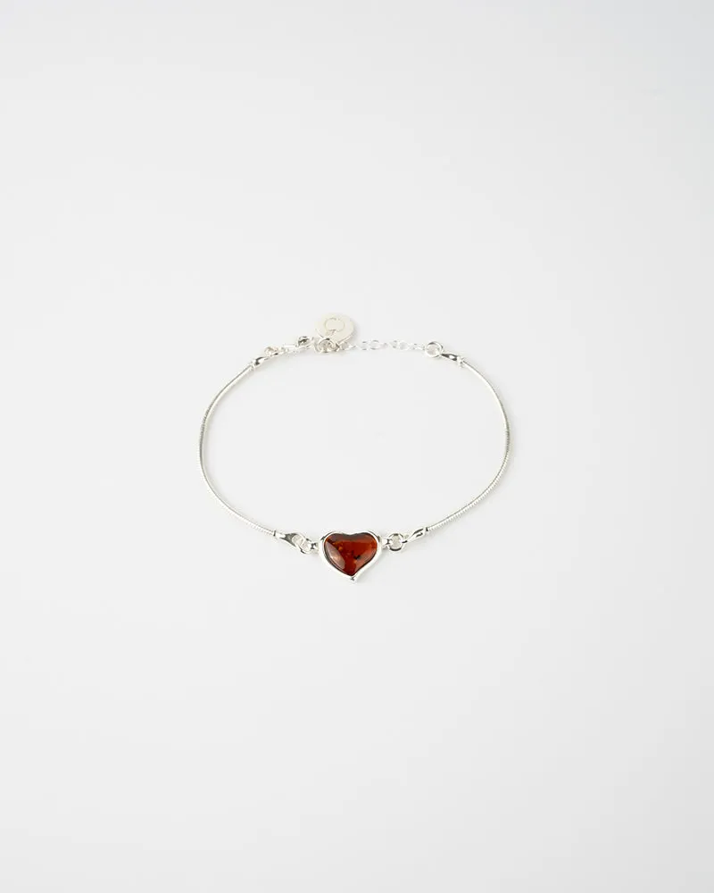 Subtle Heart Bracelet