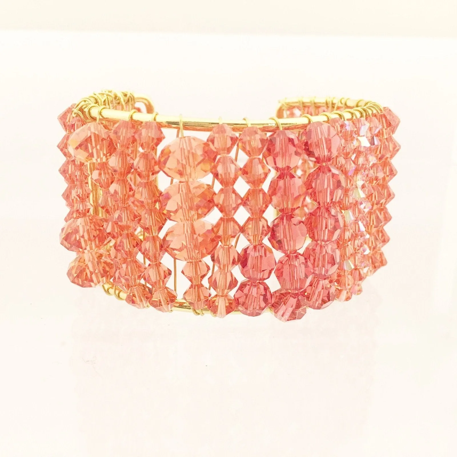 Sugar Gay Isber Swarovski Cuff Handmade Contemporary Jewelry