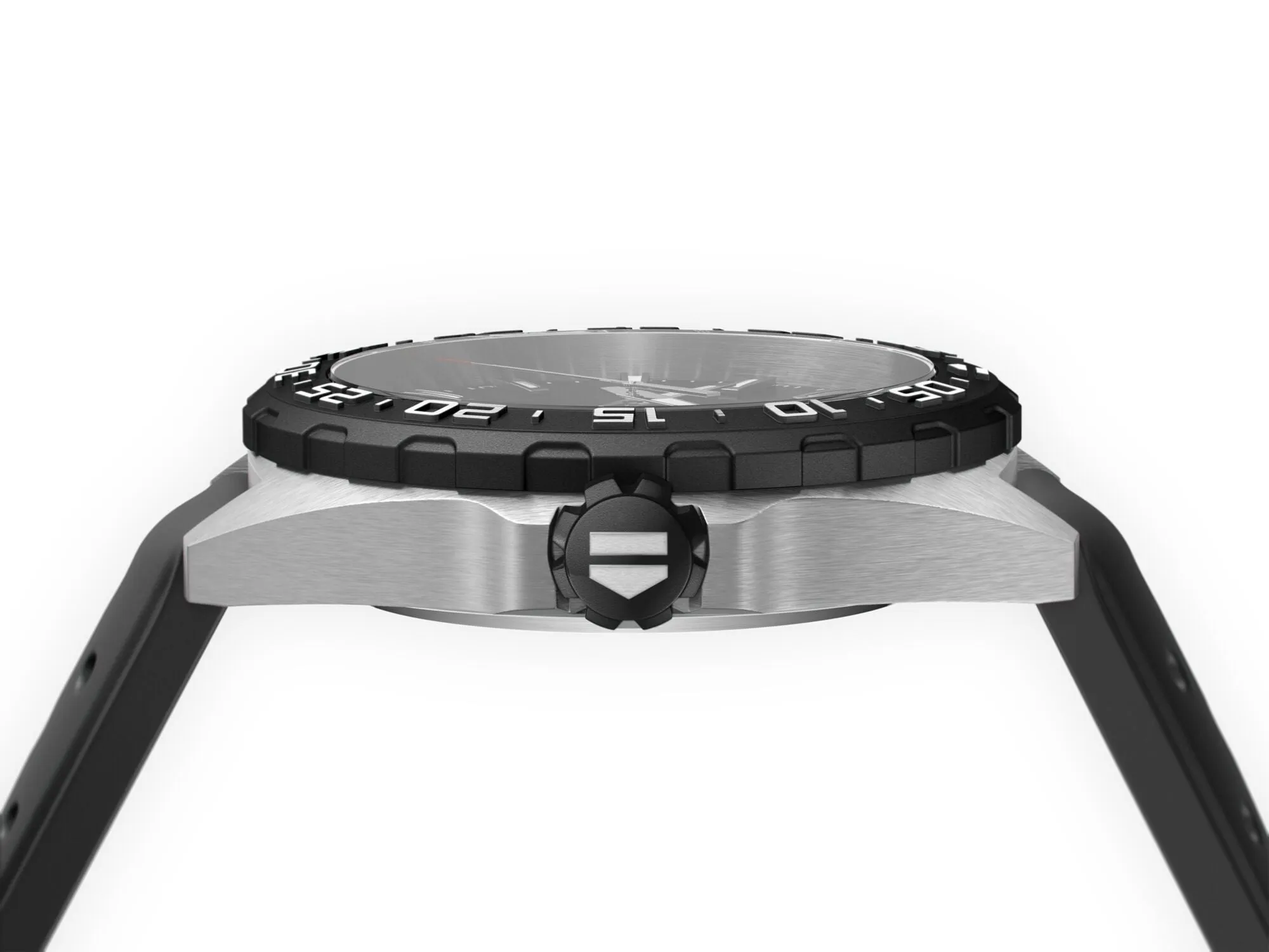 TAG Heuer Formula 1 Men's Quartz Black Dial and Strap Watch