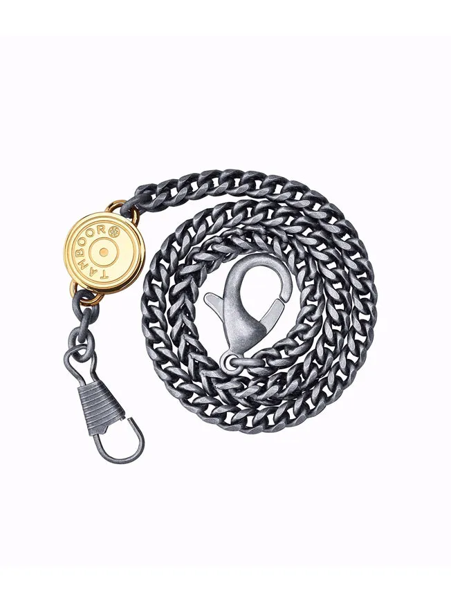TAMBOORO Men’s watch - BULLET - DIRTY SILVER - ZIRCONIA - TB-102-SL-ZW-SL-CP
