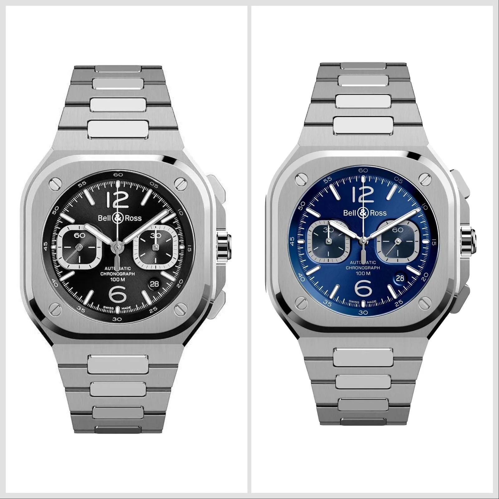 The Luxurious, Dynamic & Simple, what a classic watch is called. Bell & Ross Urban Chronograph makes extremely elegant designs for the wrist
