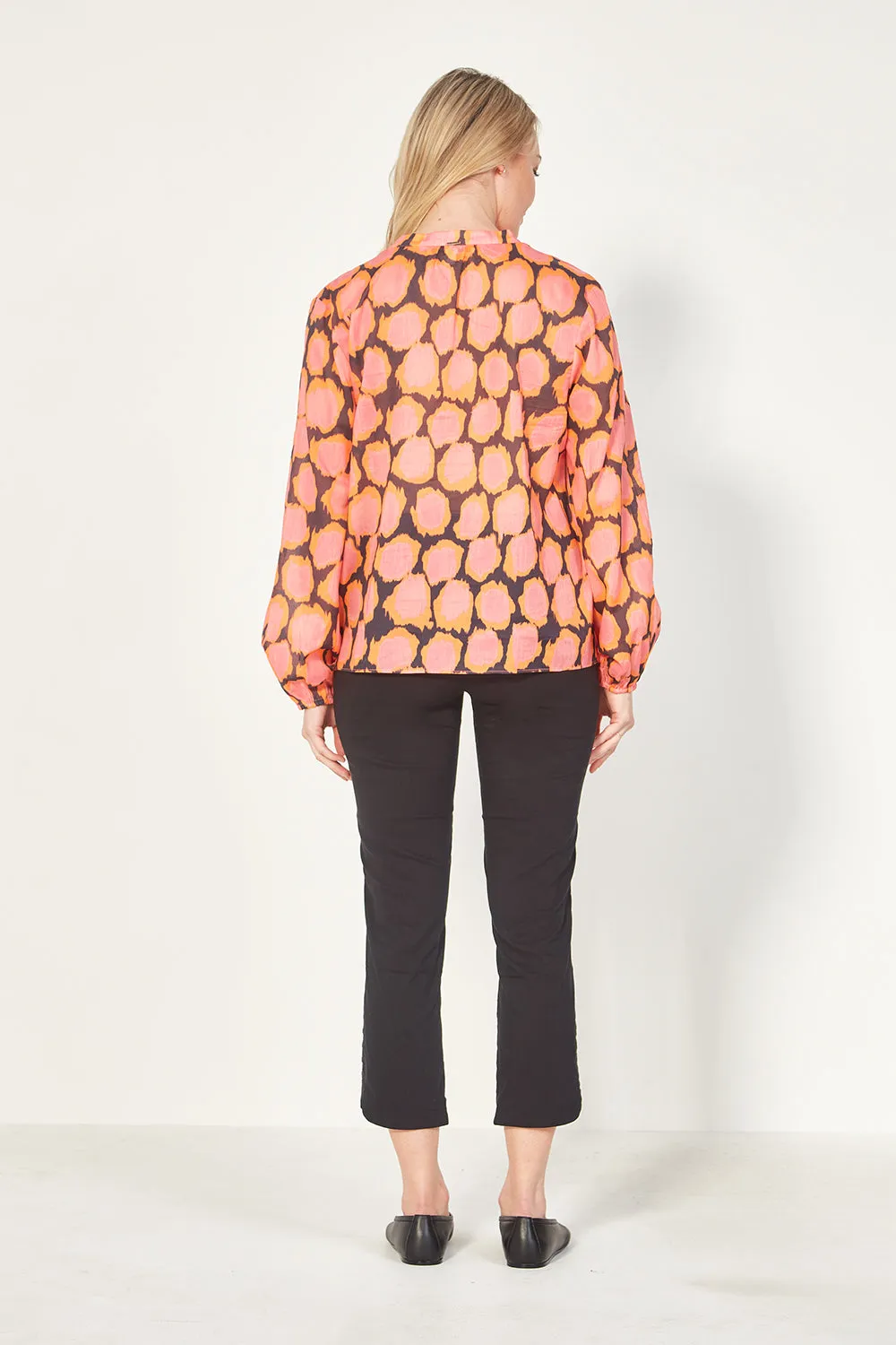 Theme Shirt - Coral Print