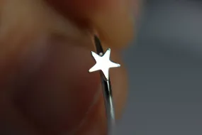 Tiny Star Ring, Super Tiny Star Ring, Silver Star Ring, Shooting Star Ring, Little Star Ring, Your My Star Ring, Simple Star Ring, Gift