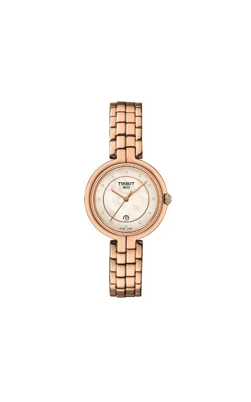 Tissot "Flamingo" Ladies Quartz Watch T094.210.33.116.02