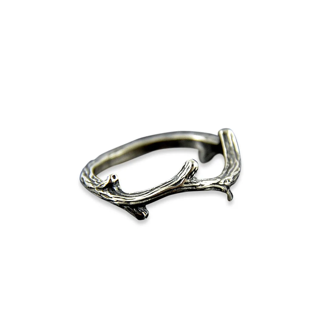 Twig Ring - Branch Ring - Crown of Thorns