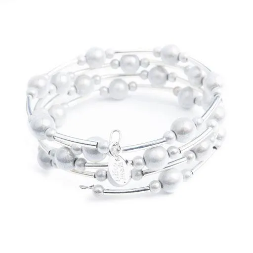 Twisted Silver Bracelet