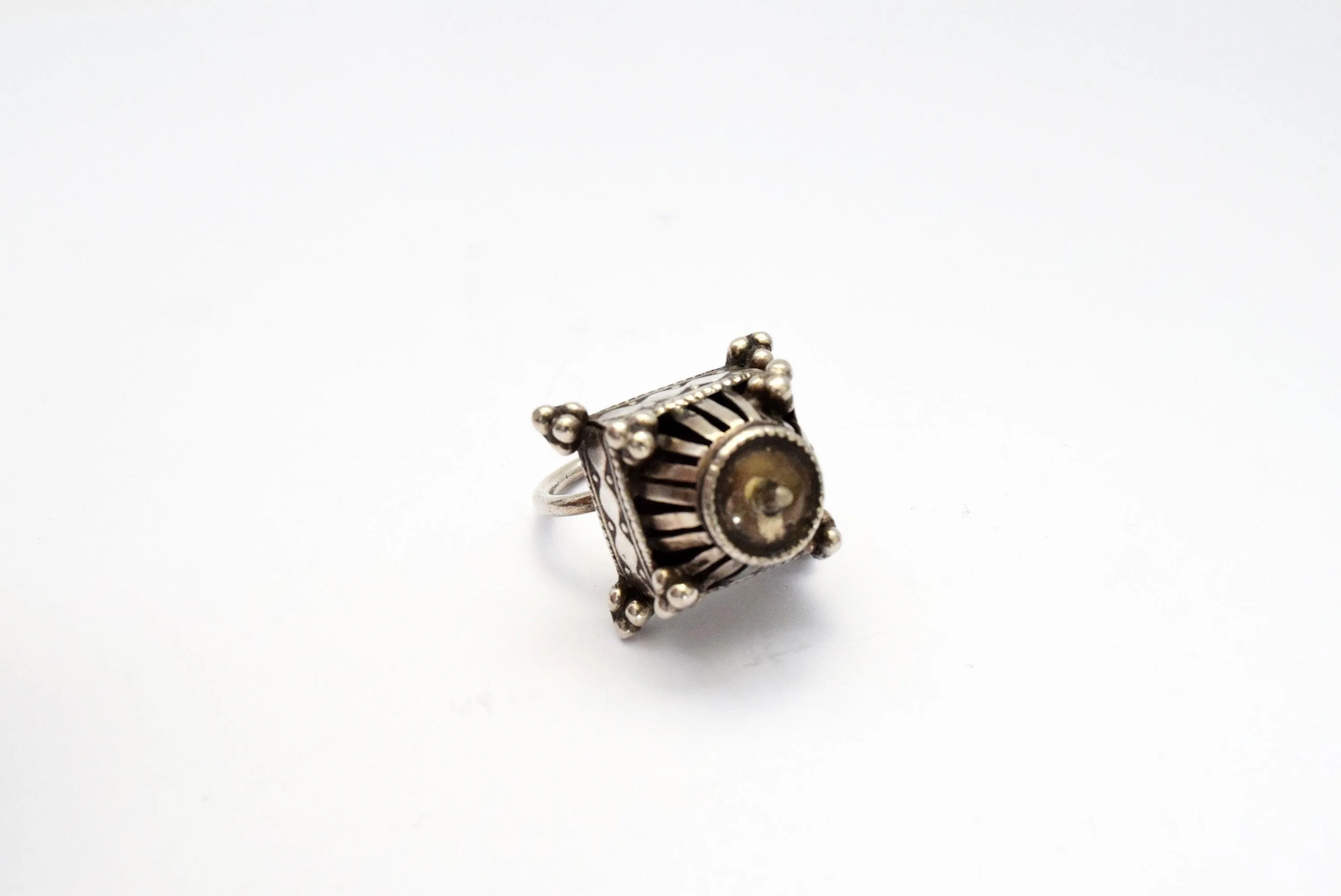 Very Rare Vintage Silver Omani Zar Ring