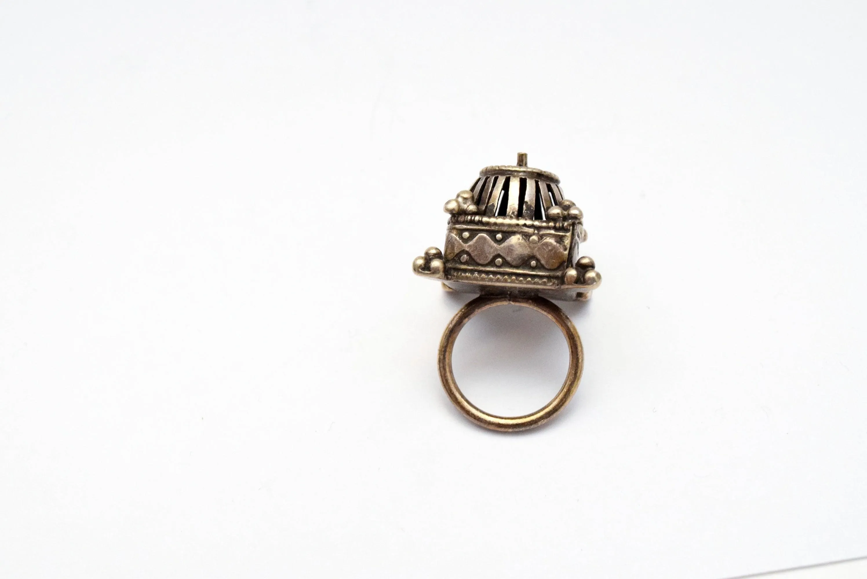 Very Rare Vintage Silver Omani Zar Ring