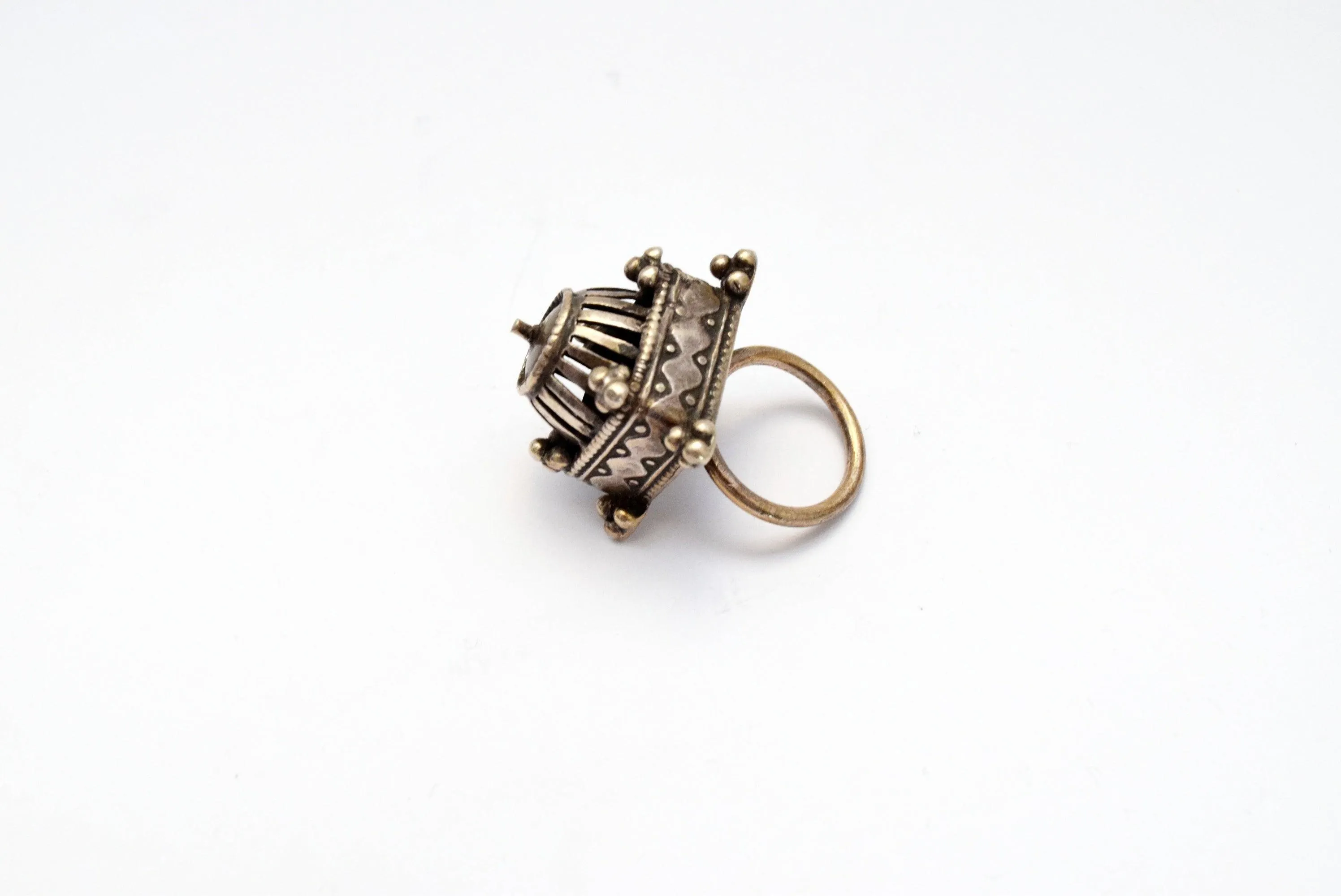 Very Rare Vintage Silver Omani Zar Ring